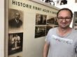 Radim Krpálek a na archivní fotce Samuel Adler