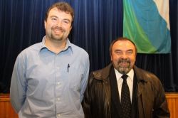 David Hájek (vlevo) a Jan Šimčík, nová dvojka v čele Hluku (foto:rb)